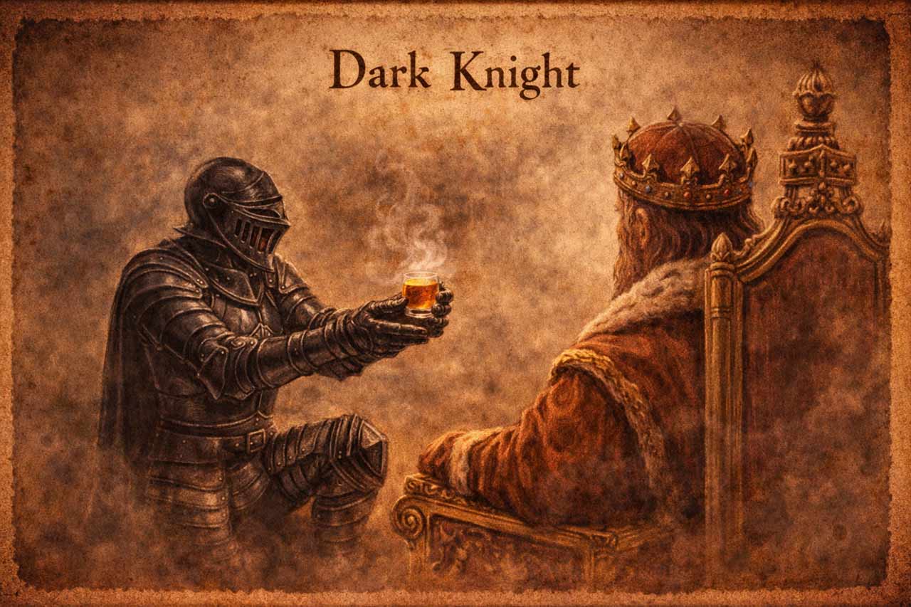 dark knight cocktail medeival cocktails coctales