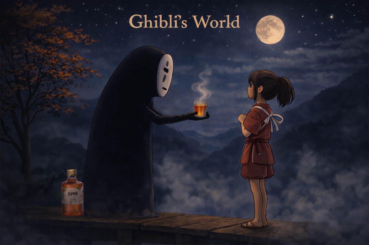 ghibli's world cocktail medeival cocktails coctales